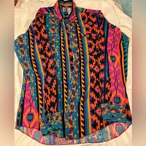 Vintage wrangler button up